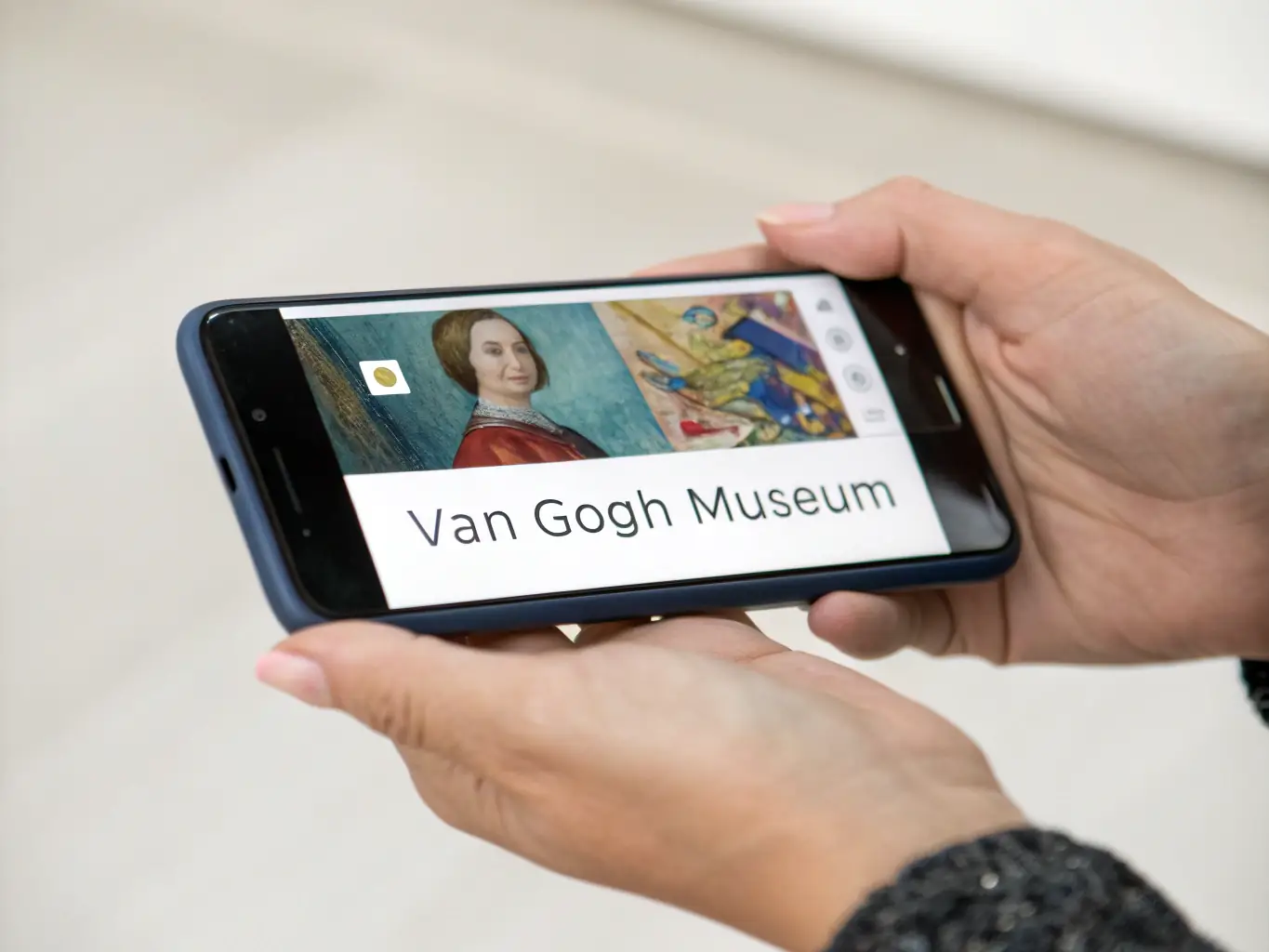 A close-up shot of a ticket stub or a digital ticket on a smartphone, emphasizing the ease of access and the excitement of attending the event. The image should be clear and visually appealing.